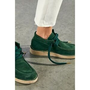 Free People Ashton Ankle Boots Emerald 36